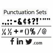 Punctuation Set Condensed Pronto